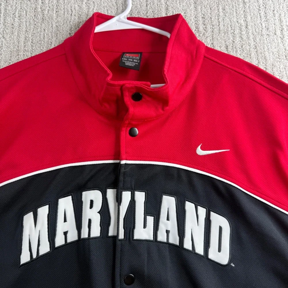 Nike Team Maryland Terrapins Elite Warm Up Shooting Shirt Mens Size 3XL Red